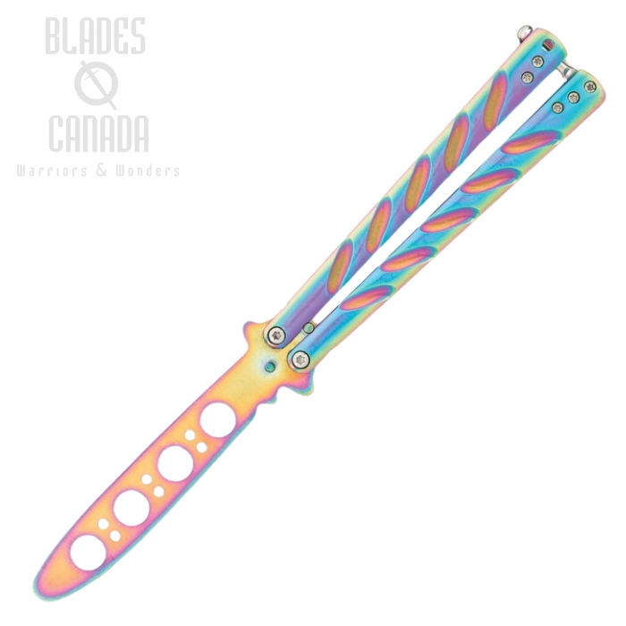 Black Legion Butterfly Trainer, Rainbow Colours, BV269